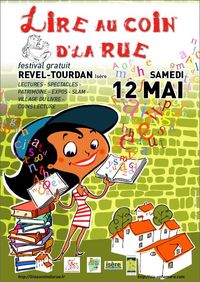 Lire au coin d'la rue, festival de rue à  Revel Tourdan.